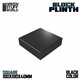 Square plinth 10x10 cm - Black