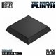 Square Wood display bases 10x10 cm - Black