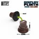 Round Display Plinth 3.5 cm - Hazelnut Brown