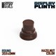 Round Display Plinth 3.5 cm - Hazelnut Brown