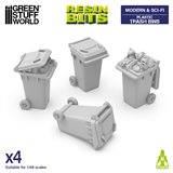 Plastic Trash Bins