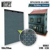 Floral Pattern Stained Glass