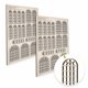 Industrial Arched Miniature Windows - Small