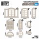 Arched Classic Miniature Windows - Small