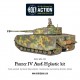 Plastic Panzer IV Ausf. F1/G/H medium tank