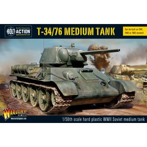 T34/76 Medium Tank Plastic Box Set