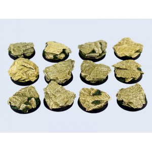 Shale Bases, Round 25mm (5)