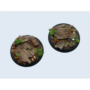 Wood Bases, WRound 50mm (1)