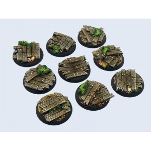 Wood Bases, WRound 30mm (5)