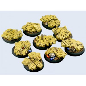 Temple Bases, WRound 30mm (5)