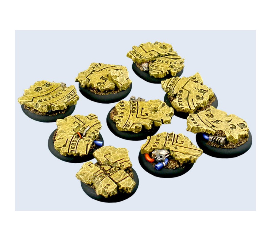 Temple Bases, WRound 30mm (5)