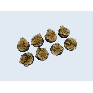 Temple Bases, 32mm Round (4)