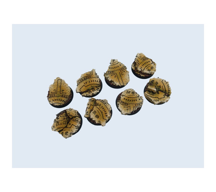 Temple Bases, 32mm Round (4)
