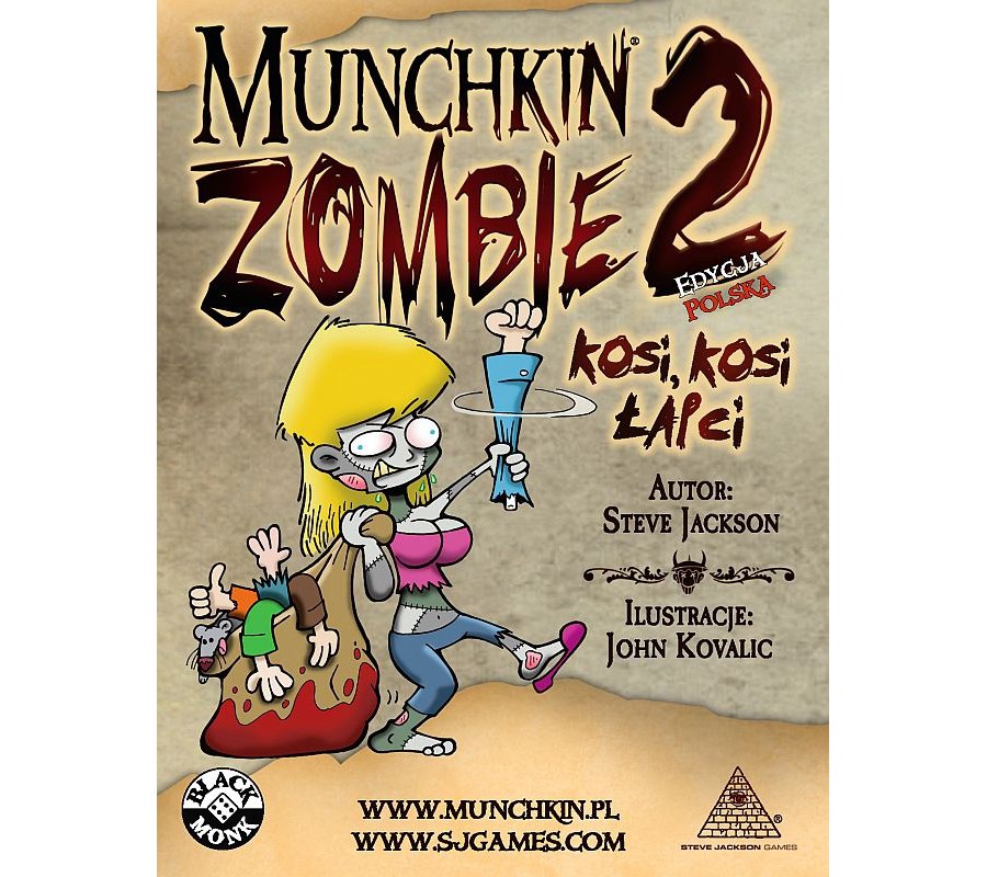 Munchkin Zombie PL 2 - Kosi, Kosi Łapci