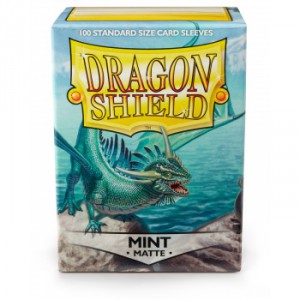 Dragon Shield Standard Sleeves - Matte Mint (100 Sleeves)