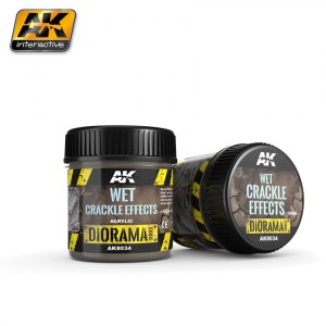 Wet Crackle Effects - 100ml (Acryl)