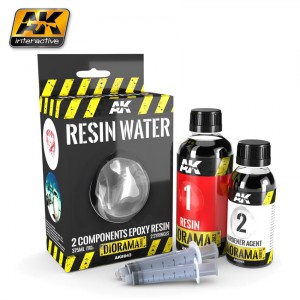 Resin Water 2-Components Epoxy Resin - 375ml