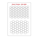 PaintForge Wzornik Malarski Rozmiar L: Hex 1