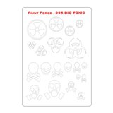 PaintForge Wzornik Malarski Rozmiar L: Bio Toxic