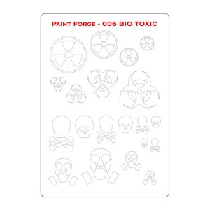 Bio Toxic L Wzornik Malarski Paint Forge