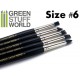 Colour Shapers Brushes SIZE 6 - BLACK FIRM