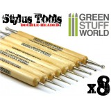 8x Sculpting STYLUS tool set