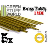 Brass Tubes 1mm