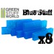 GSW Blue Stuff Mold 8 bars