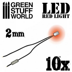 GSW Red LED Lights - 2mm