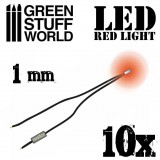 GSW Red LED Lights - 1mm