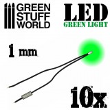 GSW Green LED Lights - 1mm