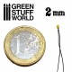 GSW Green LED Lights - 2mm