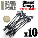 GSW 10x Classic Lamps with LED Lights