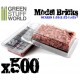 GSW Model Bricks - Red x500