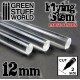 GSW Acrylic Rods - Round 12 mm CLEAR