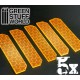 GSW 5x Small Energy Walls - Phosphorescent Orange