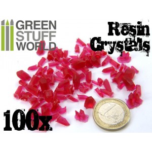 GSW RED Resin Crystals
