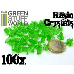 GSW GREEN Resin Crystals