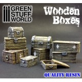GSW Wooden boxes set