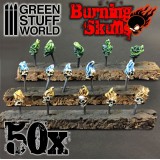 GSW 50x Resin Burning Skulls