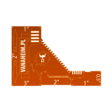 Miarka 3" M42 Vanaheim Pattern Pomarańczowa