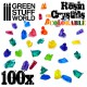 Resin Crystals transparent colorables