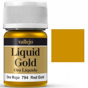 Vallejo 70794 Liquid Red Gold