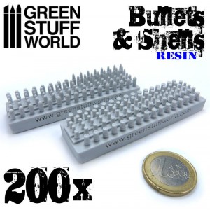 GSW 200x Resin Bullets and Shells