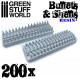 GSW 200x Resin Bullets and Shells