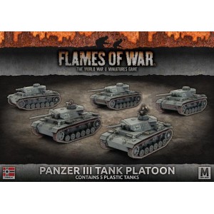 Panzer III Platoon (Plastic)