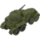 BA-10 Armoured Car Platoon