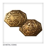 Tainted Grail Metalowe Liczniki / Monety