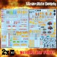 Waterslide Decals - World on Fire