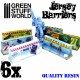 6x Jersey Barriers